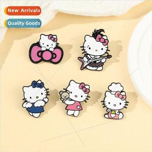 Sanrio soft Kurume badge metal cartoon sweet cute cat Cute