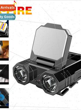 Brim LED strong light sensor headlamp multifunctional night