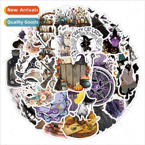 50 pcs magic world series handbook sticker pack diy material
