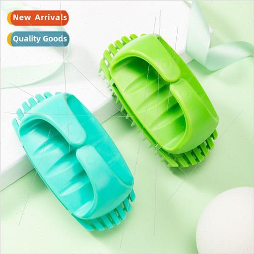 New silicone shampoo bath massage shampoo brush colorful adu