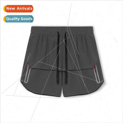 Fitness Quick Dry Shorts Mens Multi-Pocket Summer Sports Run
