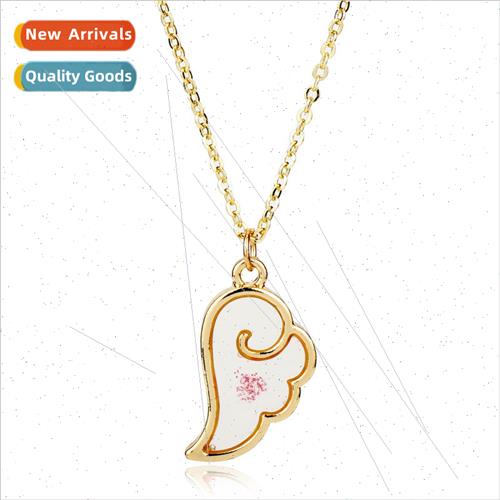 2018 new Japanese personalized angel wings transparent gemst