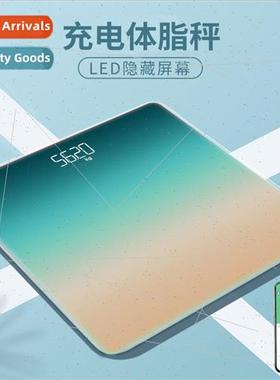Weight scale home smart new gradient color bluetooth body fa