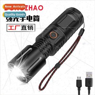 light rechargeabl T40 usb New flashlight super strong bright