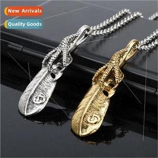 Fashion personalized hip-hop eagle claw pendant Harajuku win