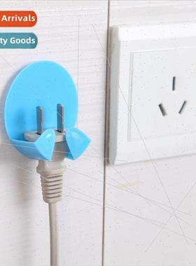 Power Plug Socket Hook Multifunctional Plug Hook 2pcs 3Color