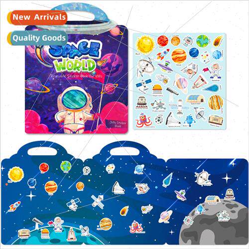 Childrens Cosmic Planet Jelly Quiet Book Early Learning Inte