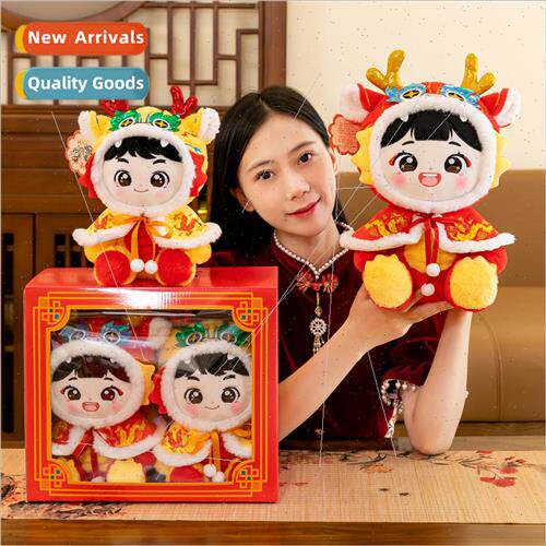 2024 Year of the Dragon Fuwa doll plush toys Chinese zodiac