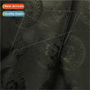 High-grade jacquard fabric antistatic rayon lining garment l