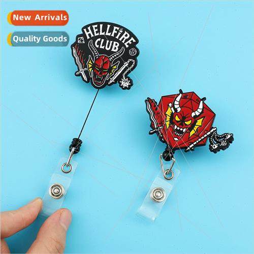 Stranger Things Brooch StrangerThings 4 Hellfire Club Busine