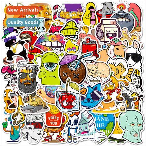 50 fashion quirky mix and match stickers cute little fresh V