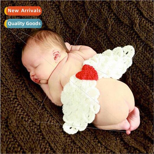 Hand-hooked baby hats New childrens handmade woolen hats Ang