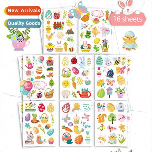 Easter Egg Elements Party Supplies Stickers Inspirational Re