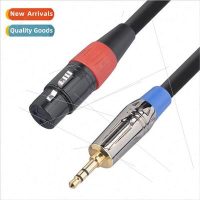 New Oxygen-free copper braid shielded 3.5 male to ca female