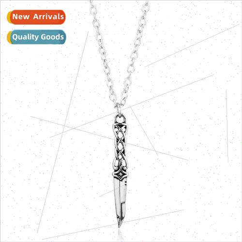 Movie Anime Jewelry Snow White Rumpelstiltskin Dagger Neckla