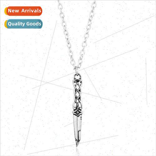 Movie Anime Jewelry Snow White Rumpelstiltskin Dagger Neckla