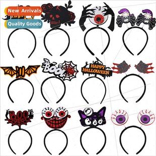 felt bat hair 2023 bands spider Halloween new cloth props