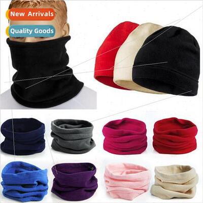 Mens and womens outdoor fleece neck cover men and womens ove