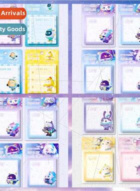 Eggs party sticky note  large size N times stickers can be p