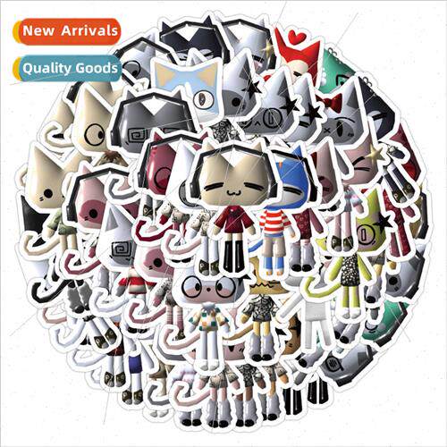50 new Inoue Doro cat cartoon stickers decorative luggage ce