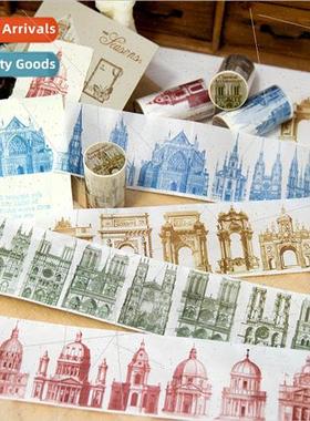 Palace architect series washi tape retro castle handbook pho