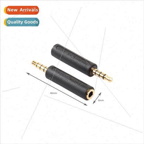 TPE black gold-plated head CTIA and P interconvertible 3.5mm