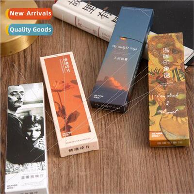 Bookmarks Warm Series ins landscape characters creative hand