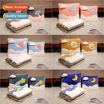 Cartoon thickened air-conditioning blanket winter warm two-i