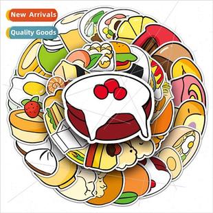 cartoon goo card waterproof graffiti material food