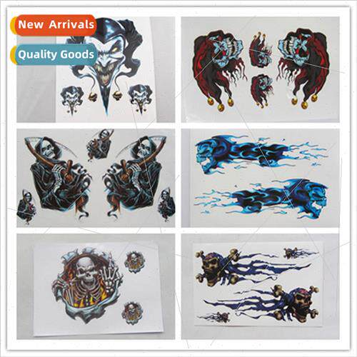 Car Stickers Car Body Stickers Color Printing Skull Stickers