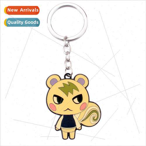 New anime  animal Mori Friends Association metal keychain ca