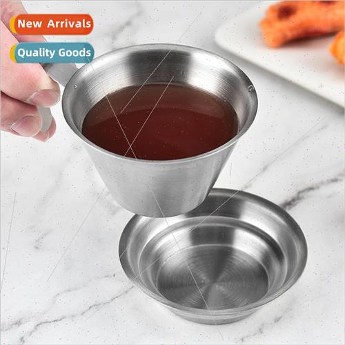 Sauce Cup Stainless Steel with Handle and Handle Mini Wester