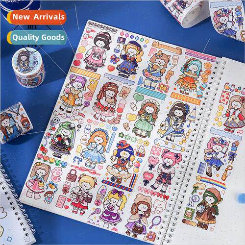 Washi special oil tape Ago change change series hand-painted
