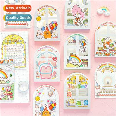Wonderful House Creative Visible Window Shaped Sticky Notes