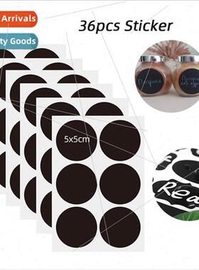 2 inch self-adhesive vinyl PVC chalkboard stickers waterproo