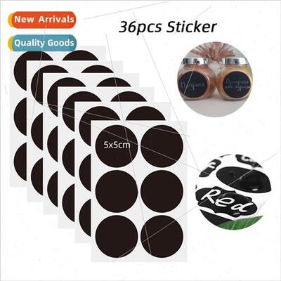2 inch self-adhesive vinyl PVC chalkboard stickers waterproo
