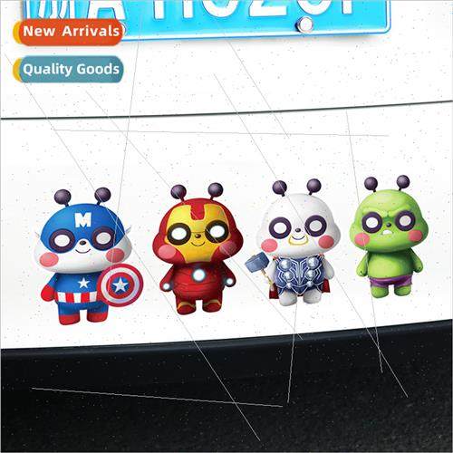 Reflective car stickers Avengers cartoon Moe body stickers p