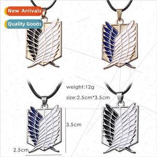 Titan necklace logo Attack Corps Anime Investigative