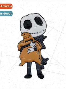 2020 New Christmas ght Fright Skeleton Brooch Ghostbusters C