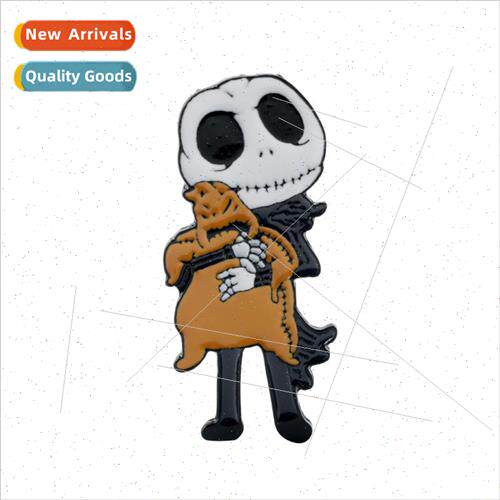2020 New Christmas ght Fright Skeleton Brooch Ghostbusters C