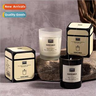 Frosted Cup Aromatherapy Candle Creative Smokeless Low Tempe