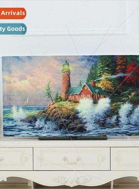 Super soft cloth TV cover dust cover hanging LCD 55 inches 5