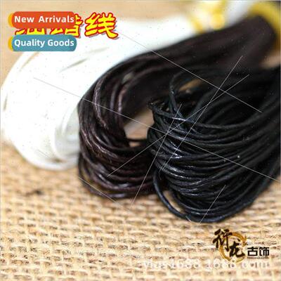 DIY Jewelry Accessories Waxed Wire Handmade Braided Rope Bea