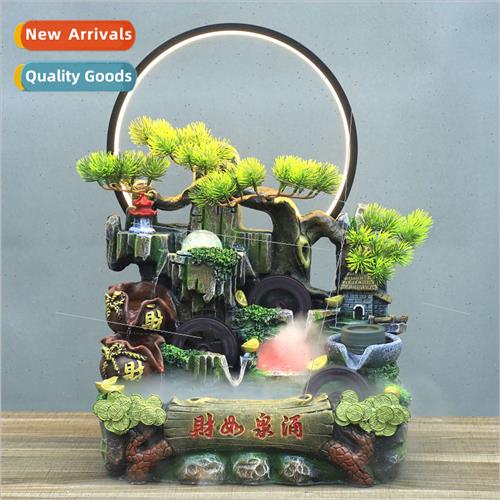 ghted circle running water inviting wealth to generate wealt