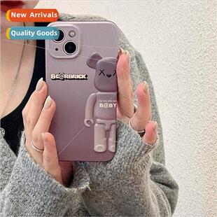 适用 iPhone11/12/13PROMAX Gradient Violent Bear Apple XS Cas