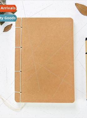 B5/A5 Handmade Antique Wirebound Book Vintage Kraft Paper Bl