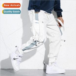 drawstring Workwear men fall new casual pants mens