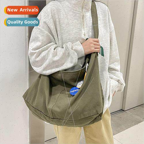 mple canvas bag female new Korean solid color ladies single