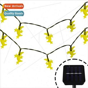 Solar LED String ghts Stars Moon Outdoor Rainproof Decoratio