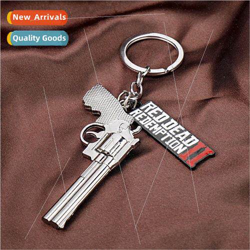 Game  wilderness dart 2 sign letters keychain 3D alloy pisto